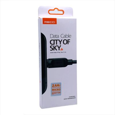 Лот: 22149789. Фото: 1. Кабель RECCI micro USB RCM-P100... Дата-кабели, переходники