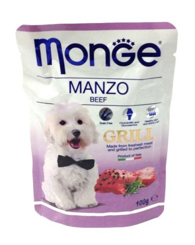 Лот: 10861767. Фото: 1. monge dog grill pouch паучи для... Корма