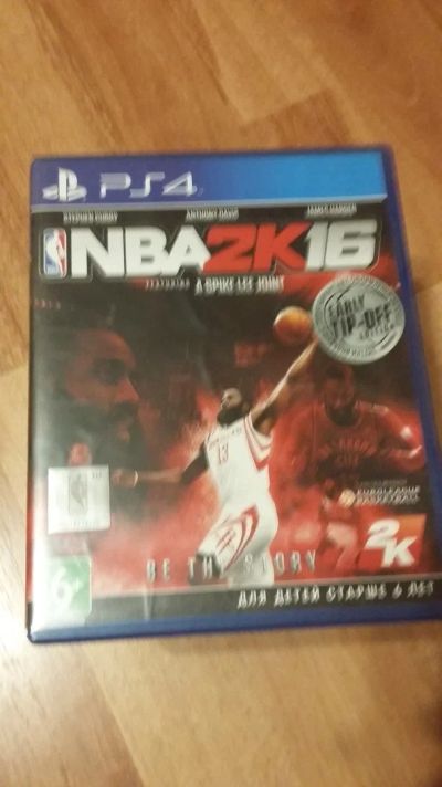 Лот: 13006376. Фото: 1. NBA 2k16 PS4. Игры для консолей