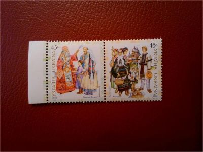 Лот: 11530027. Фото: 1. 2002. Украина. Национальные костюмы. Марки