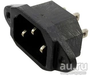 Лот: 13368469. Фото: 1. Разъём 220в гнездо на корпус AC-16. Разъёмы