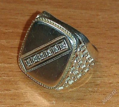 Лот: 2149625. Фото: 1. Печатка Мужская. Кольца, перстни