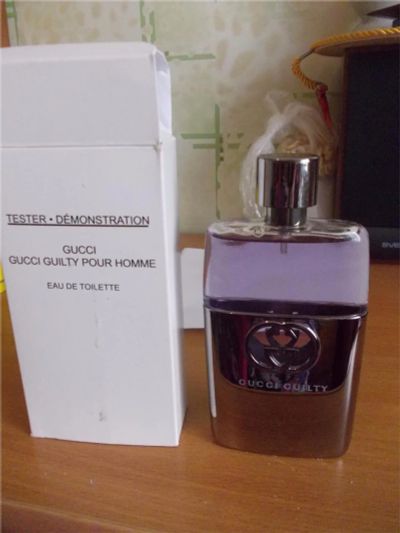 Лот: 10096665. Фото: 1. Guilty Pour Homme от Gucci 90мл... Мужская парфюмерия