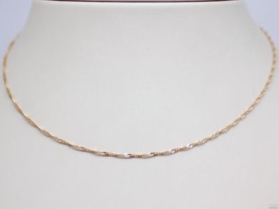 Лот: 13045731. Фото: 1. ЗОЛОТАЯ ЦЕПЬ 1,82 ГРАММ. Цепочки