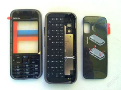 Лот: 1177946. Фото: 1. Корпус оригинал Nokia 5730 (100... Корпуса, клавиатуры, кнопки