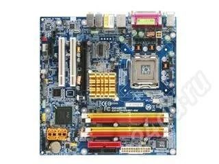 Лот: 556293. Фото: 1. Комплект: Mainboard Gigabyte GA-8I945GMF-RH... Материнские платы