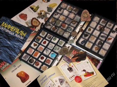 Лот: 1957859. Фото: 1. коллекция минералов деагостини. Минералы и окаменелости