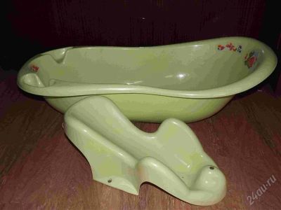 Лот: 1018255. Фото: 1. Ванночка с горкой. Ванночки, сиденья, горшки
