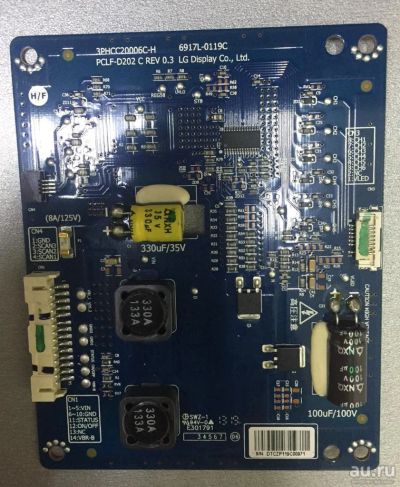 Лот: 17960549. Фото: 1. LED driver 3PHCC20006C-H 6917L-0119C... Запчасти для телевизоров, видеотехники, аудиотехники