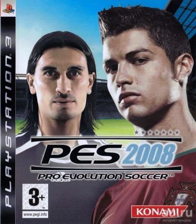 Лот: 13345342. Фото: 1. Pro Evolution Soccer 2008 PES... Игры для консолей