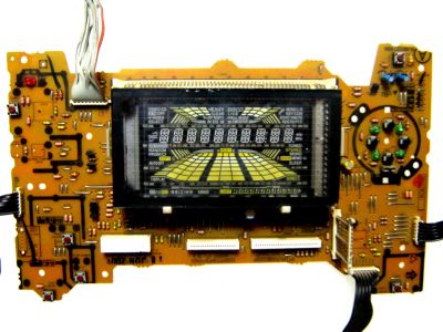 Лот: 20230390. Фото: 1. RJBX0216BA, front PCB, передняя... Запчасти для телевизоров, видеотехники, аудиотехники