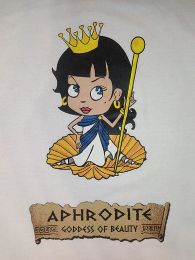 Лот: 19929821. Фото: 1. Оригинальная футболка "Афродита-богиня... Футболки
