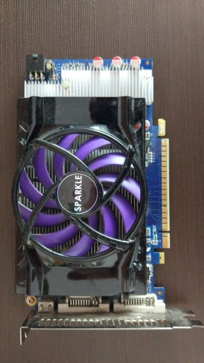 Лот: 11162544. Фото: 1. Видеокарта Sparkle GeForce GTS450. Видеокарты