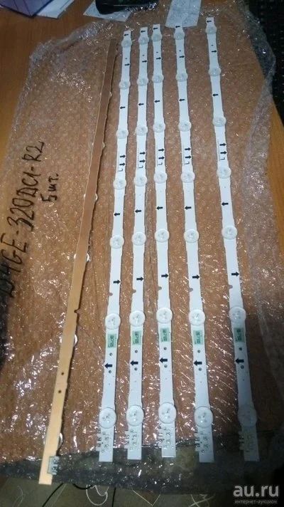Лот: 13636410. Фото: 1. LED-подсветка D4GE-320DC1-R2 для... Светодиоды