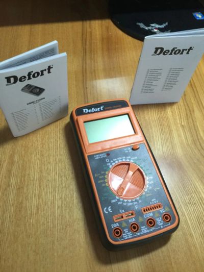 Лот: 6692537. Фото: 1. Мультиметр Defort DMM-1000N. Контрольно-измерительное оборудование