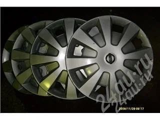 Лот: 1020414. Фото: 1. Колпаки Nissan R15 комплект. Колпаки