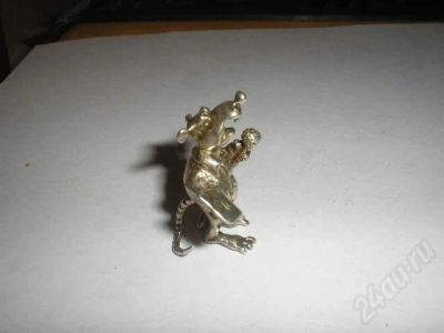 Лот: 308195. Фото: 1. Статуэтка из серебра 2. Другое (сувениры, подарки)