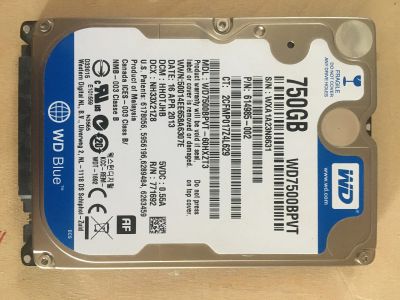 Лот: 17911567. Фото: 1. HDD 750gb. Жёсткие диски (HDD)
