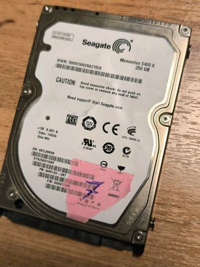 Лот: 25736959. Фото: 1. DEAD Жесткий диск для ноутбука... Жёсткие диски (HDD)