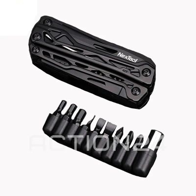 Лот: 19669983. Фото: 1. Мультитул Xiaomi NexTool Black... Инструмент и аксессуары для туризма