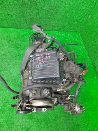 Лот: 16691871. Фото: 1. Двигатель Honda Hr-V GH2 D16A... Двигатель и элементы двигателя
