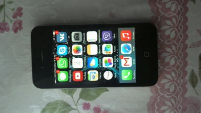 Лот: 5175583. Фото: 1. Обменяю iPhone 4s на андроид... Смартфоны