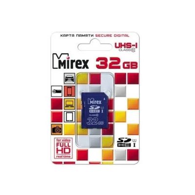 Лот: 11763862. Фото: 1. SDHC 32GB MIREX. Карты памяти