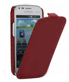Лот: 3758729. Фото: 1. Чехол-флип Samsung i8190 Galaxy... Чехлы, бамперы