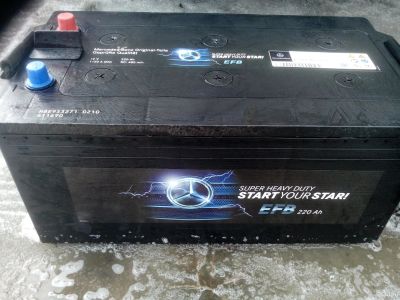 Лот: 13568652. Фото: 1. Аккумуляторы Mercedes-Benz EFB... Аккумуляторы