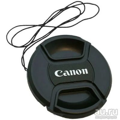 Лот: 18086361. Фото: 1. Защитная крышка c лого Canon для... Крышки, бленды