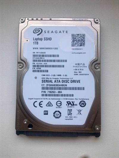 Лот: 19205568. Фото: 1. Жесткий диск Seagate 1 ТБ ST1000LM014... Жёсткие диски (HDD)