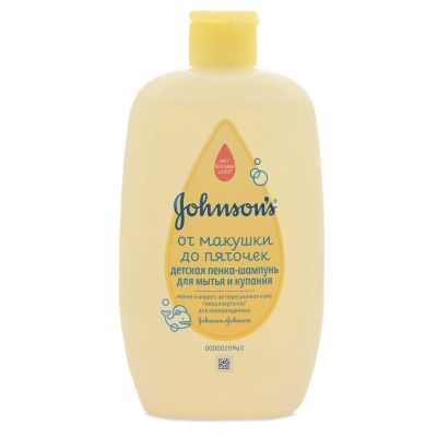 Лот: 17088426. Фото: 1. Пенка-шампунь Johnson's. Детская гигиена
