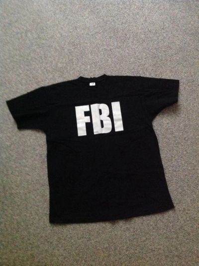 Лот: 3205671. Фото: 1. Футболка FBI. Футболки, поло
