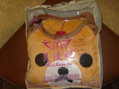 Лот: 3838703. Фото: 1. домашний костюм женский плюшевый... Домашняя одежда