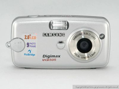 Лот: 4027512. Фото: 1. Samsung Digimax U-CA 505. Цифровые компактные