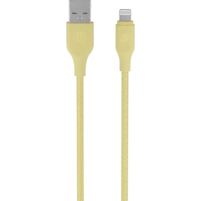 Лот: 22027428. Фото: 1. Кабель Gerffins USB-A - Lightning... Дата-кабели, переходники