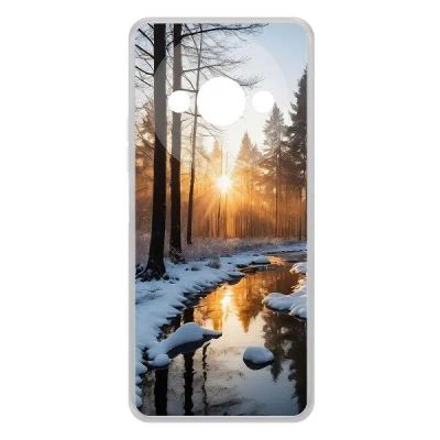 Лот: 25134705. Фото: 1. Чехол Krutoff Clear Case "Весна... Чехлы, бамперы