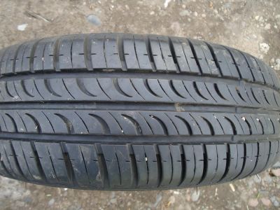Лот: 4023246. Фото: 1. Летняя резина на штамповках Hankook... Шины на дисках