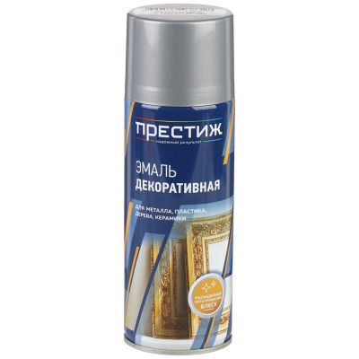 Лот: 24084998. Фото: 1. Эмаль аэрозольная, Престиж, Металлик... Краски, лаки, растворитель