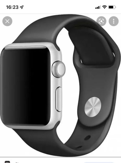 Лот: 18277205. Фото: 1. Ремешок силиконовый Apple Watch... Смарт-часы, фитнес-браслеты, аксессуары