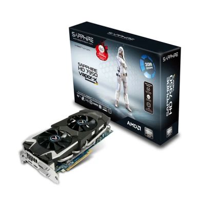 Лот: 3558914. Фото: 1. Sapphire Radeon HD 7950 Vapor-X... Видеокарты