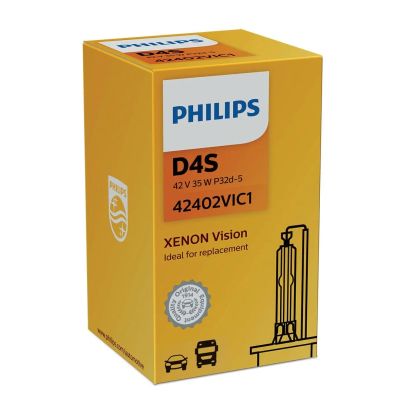 Лот: 14534869. Фото: 1. Ксеноновая лампа D4S Philips Xenon... Оптика и освещение