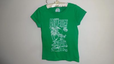 Лот: 11589860. Фото: 1. Зеленая женская футболка tommy... Футболки, топы и майки