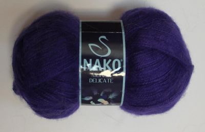 Лот: 11187087. Фото: 1. Пряжа Nako mohair delicate 100г-500м... Ткани, нитки, пряжа