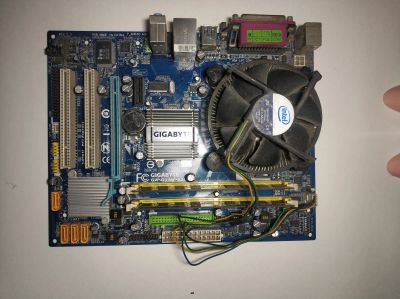 Лот: 17317531. Фото: 1. Комплект материнская плата Gigabyte... Комплекты запчастей