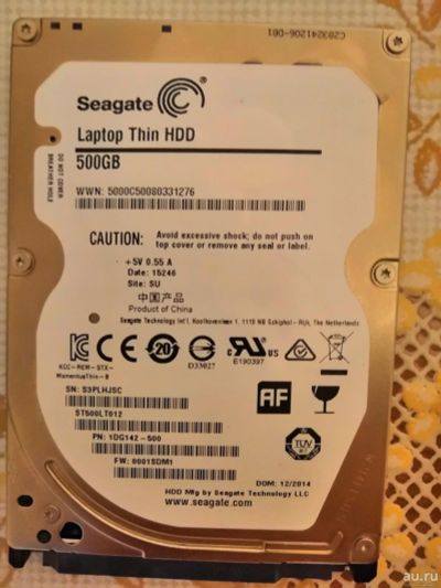 Лот: 12995196. Фото: 1. HDD 2.5" жесткий диск Seagate... Жёсткие диски (HDD)