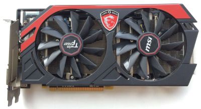 Лот: 10218152. Фото: 1. Видеокарта MSI Gaming Radeon R9... Видеокарты