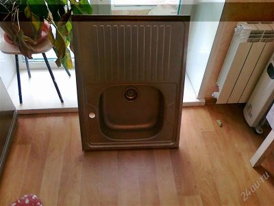 Лот: 1140004. Фото: 1. Мойка для кухни 80/60. Мойки кухонные