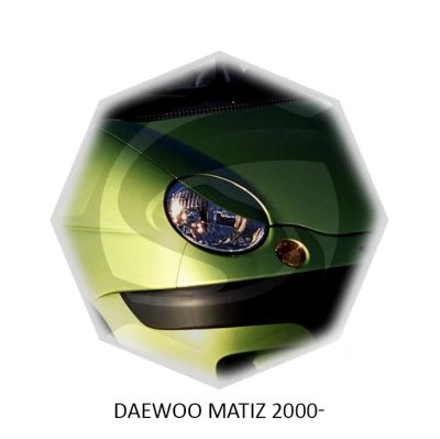 Лот: 7488577. Фото: 1. Реснички на фары Daewoo Matiz... Детали тюнинга