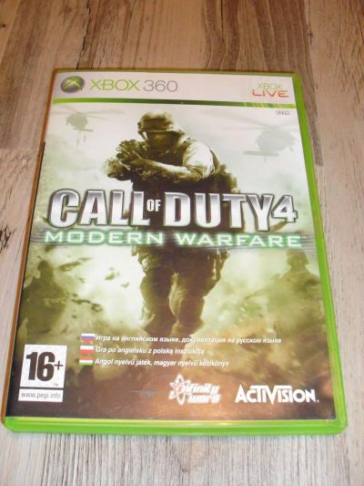 Лот: 4930695. Фото: 1. Call of Duty 4 Modern Warfire... Игры для консолей